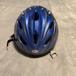 Bell Blue Bike Helmet Reflex M135X 265 Grams Adult M/L  59-61 cm 5/06 W/Straps